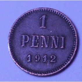 FINLAND 1 Penni 1912
