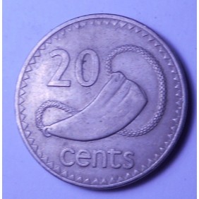 FIJI 20 Cents 1981