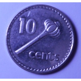 FIJI 10 Cents 1996