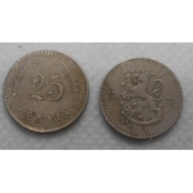 FINLAND 25 Pennia 1925