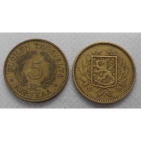 FINLAND 5 Markkaa 1930