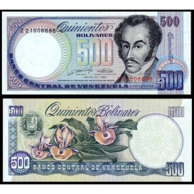 VENEZUELA 500 Bolivares 1990