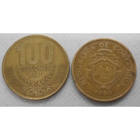 COSTA RICA 100 Colones 1995