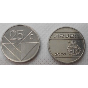ARUBA 25 Cents 2009
