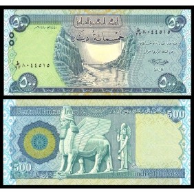 IRAQ 500 Dinars 2018