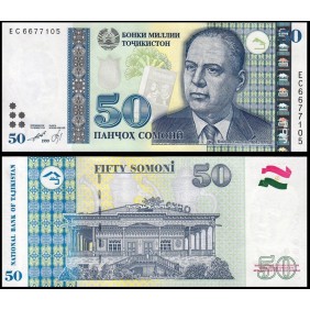 TAJIKISTAN 50 Somoni 1999...