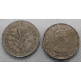 NIGERIA 1 Shilling 1961