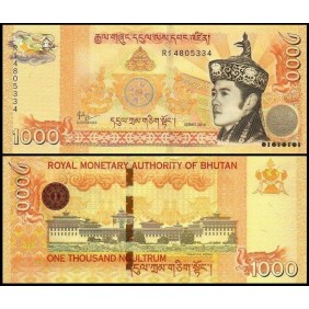 BHUTAN 1000 Ngultrum 2016