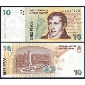 ARGENTINA 10 Pesos 2003
