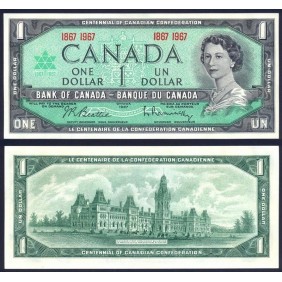 CANADA 1 Dollar 1967...