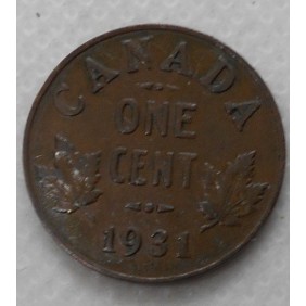 CANADA 1 Cent 1931