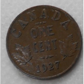 CANADA 1 Cent 1927