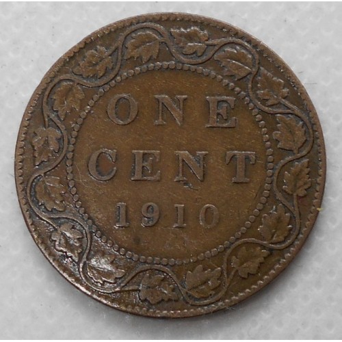CANADA 1 Cent 1910