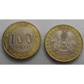 KAZAKHSTAN 100 Tenge 2007...