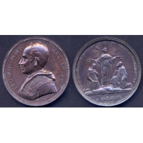 MEDAGLIA LEONE XIII ANNO...