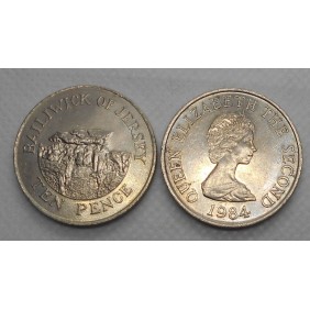 JERSEY 10 Pence 1984