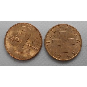 SWITZERLAND 2 Rappen 1969