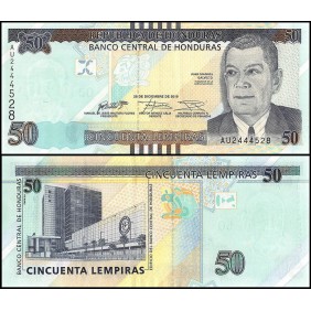 HONDURAS 50 Lempiras 2016