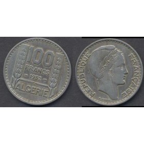ALGERIA 100 Francs 1952