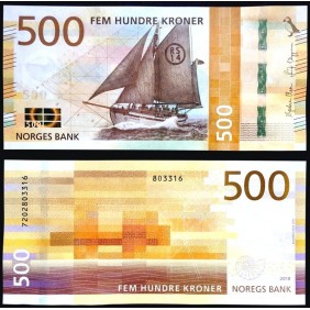 NORWAY 500 Kroner 2017