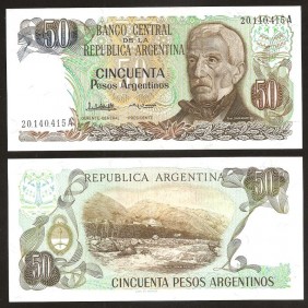 ARGENTINA 50 Pesos 1983