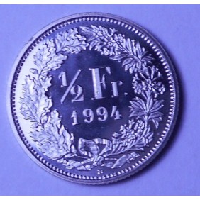SWITZERLAND 1/2 Franc 1994