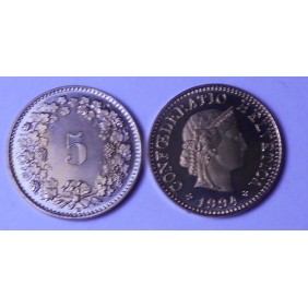SWITZERLAND 5 Rappen 1994