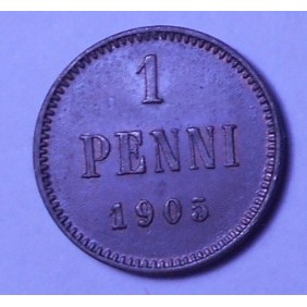 FINLAND 1 Penni 1905