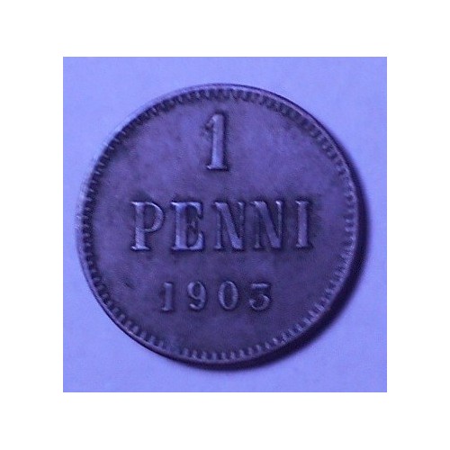 FINLAND 1 Penni 1903 small 3