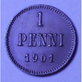 FINLAND 1 Penni 1901