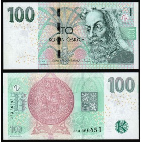 CZECH REPUBLIC 100 Korun 2018