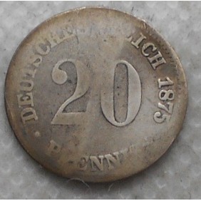 GERMANY EMPIRE 20 Pfennig...
