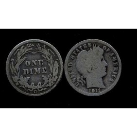 USA Barber Dime 1911d
