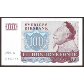 SWEDEN 100 Kronor 1976