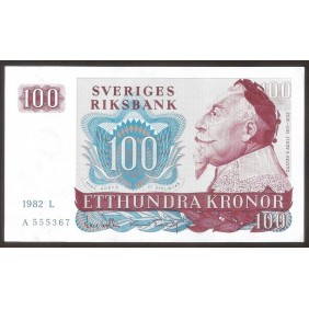 SWEDEN 100 Kronor 1982