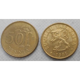 FINLAND 50 Pennia 1985
