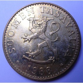 FINLAND 50 Pennia 1988