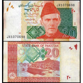 PAKISTAN 20 Rupees 2018