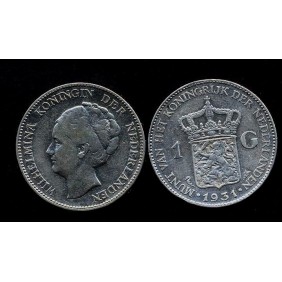 NETHERLANDS 1 Gulden 1931...