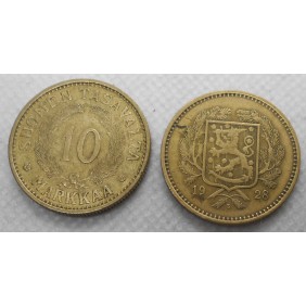 FINLAND 10 Markkaa 1928