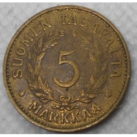 FINLAND 5 Markkaa 1949 Wide H