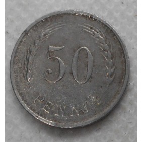 FINLAND 50 Pennia 1946 iron