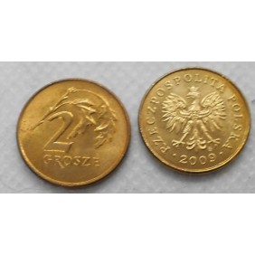 POLAND 2 Grosze 2009