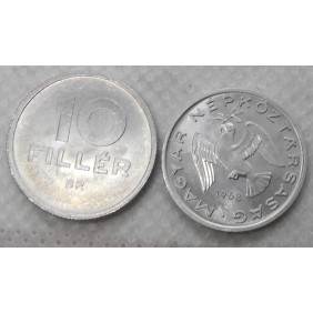 HUNGARY 10 Filler 1968