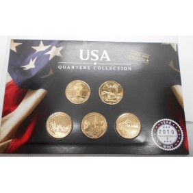 USA Set coins 2010 1/4...