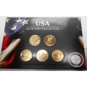 USA Set coins 2008 1/4...