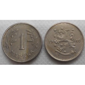 FINLAND 1 Markka 1940