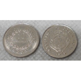 COSTA RICA 10 Centimos 1979