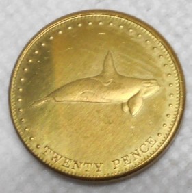 TRISTAN DA CUNHA 20 Pence 2008