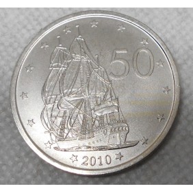 COOK ISLANDS 50 Cents 2010...